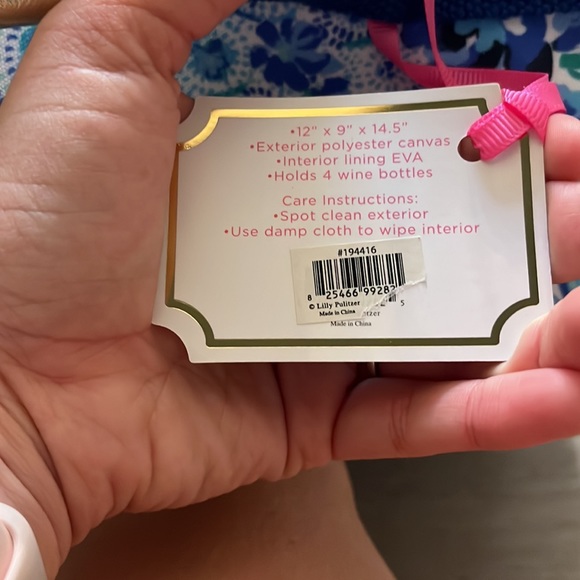 NWT 🌸Lilly Pulitzer Insulated Wine Cooler🏝️ - Picture 4 of 6